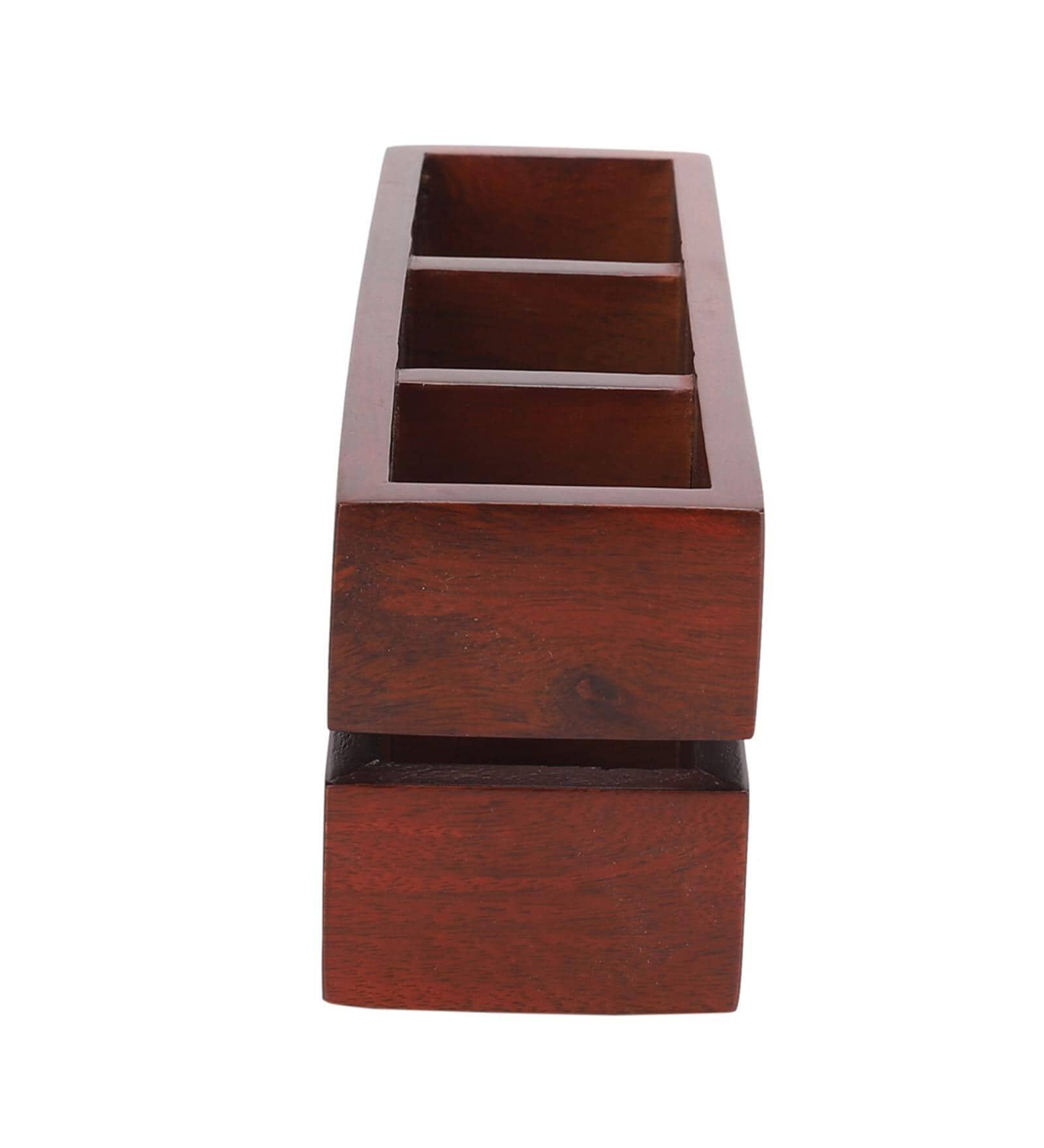 Stylewood Sheesham Wood Pen Stand